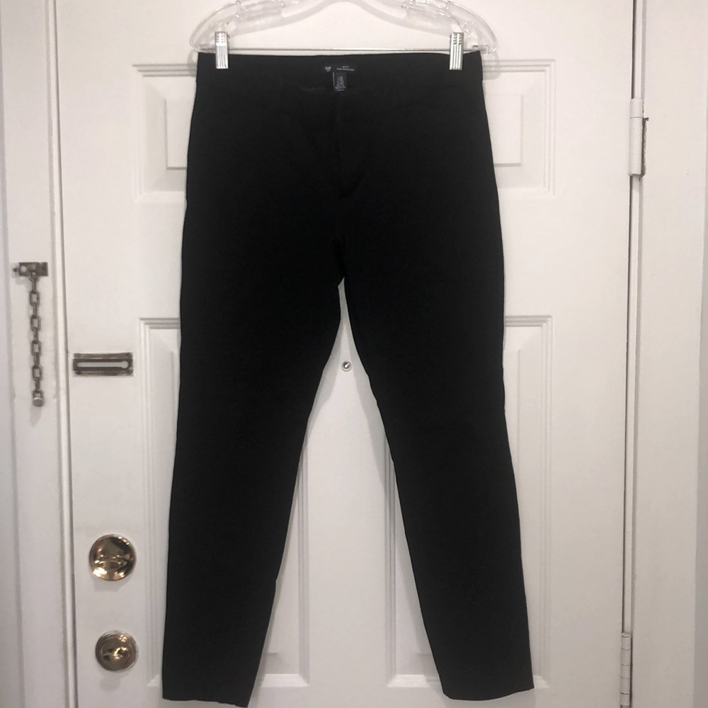 Skinny Work Pants - Black